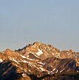[Morning glow] - Olympic mountains, dawn, sunrise, early morning light, snow